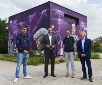 Aktuality / Známy košický sprejer si podal trafostanice - foto