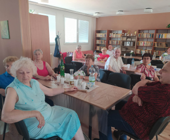 27.6.2022 - Denné centrum ponúklo seniorom po svojom otvorení pestré aktivity
