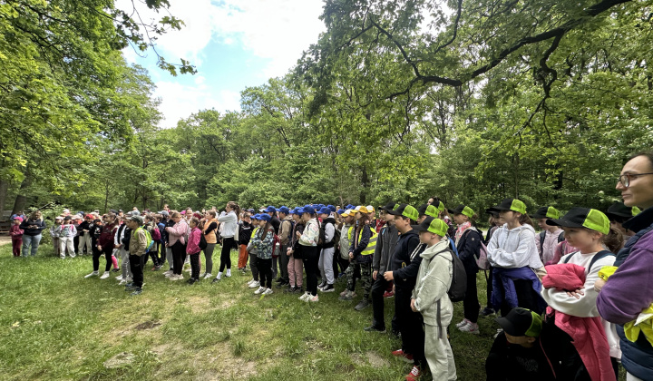 5. fotografia fotogalérie Aktuality /  Lesopark plný detí, smiechu a nových znalostí - foto