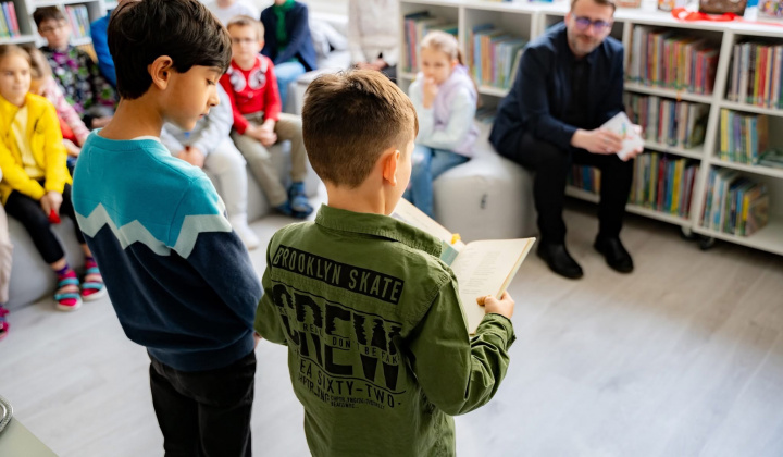 1. fotografia fotogalérie Aktuality / Zrekonštruované knižnice na troch základných školách na Furči - foto