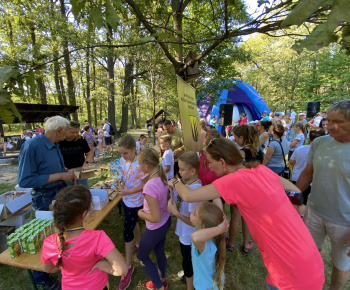 Kultúrno-spoločenské a športové aktivity / Deti si v lesoparku užili 8. ročník podujatia Family Sport Day - foto