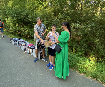 Kultúrno-spoločenské a športové aktivity / Deti si v lesoparku užili 8. ročník podujatia Family Sport Day - foto