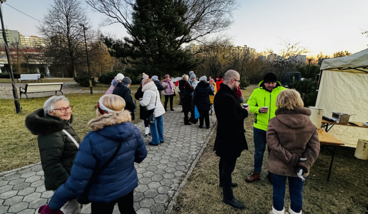1. fotografia fotogalérie Aktuality / V parku pri fontáne sme si užili Novoročný koncert - foto