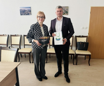 Aktuality / Navštívila nás lotyšská delegácia - foto