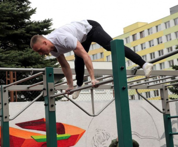 Aktuality / Nové workoutové ihrisko - foto