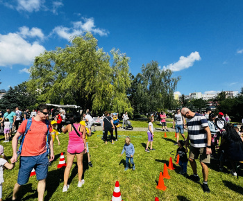 Aktuality / Park pri fontáne ožil Medzinárodným dňom detí - foto