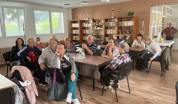 3. fotografia fotogalérie Aktuality / Denné centrum zorganizovalo pre seniorov dve zaujímavé podujatia - foto