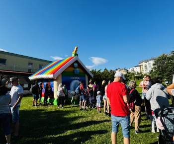 Aktuality / Park pri fontáne ožil Medzinárodným dňom detí - foto