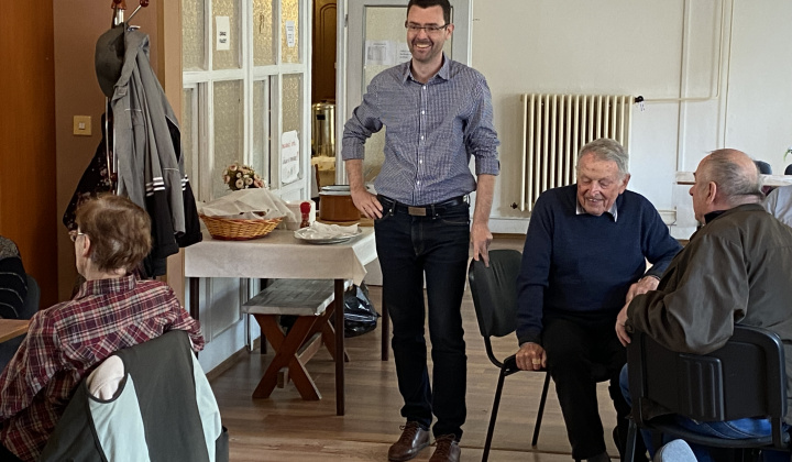 7. fotografia fotogalérie Aktuality / Denné centrum ponúklo seniorom po svojom otvorení pestré aktivity - foto