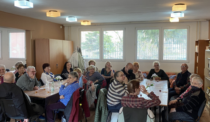 8. fotografia fotogalérie Aktuality / Denné centrum ponúklo seniorom po svojom otvorení pestré aktivity - foto