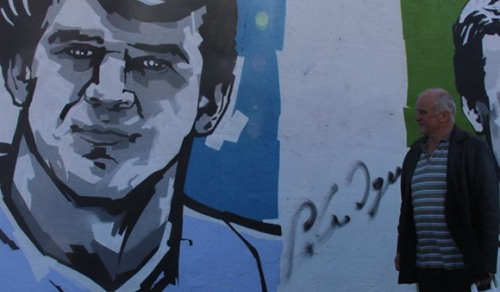 5. fotografia fotogalérie Kultúrno-spoločenské a športové aktivity / Týždeň dobrovoľníctva - maľovanie športových legiend - foto