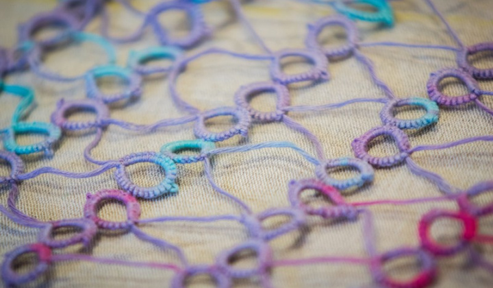 2. fotografia fotogalérie Kultúrno-spoločenské a športové aktivity / Patchwork a frivolitkovanie spájajú talent, trpezlivosť a tvorivosť - foto