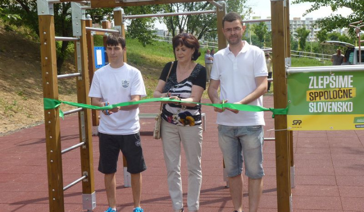 3. fotografia fotogalérie Kultúrno-spoločenské a športové aktivity / Slávnostné otvorenie fit ihriska na Furči - Fotogaléria - foto