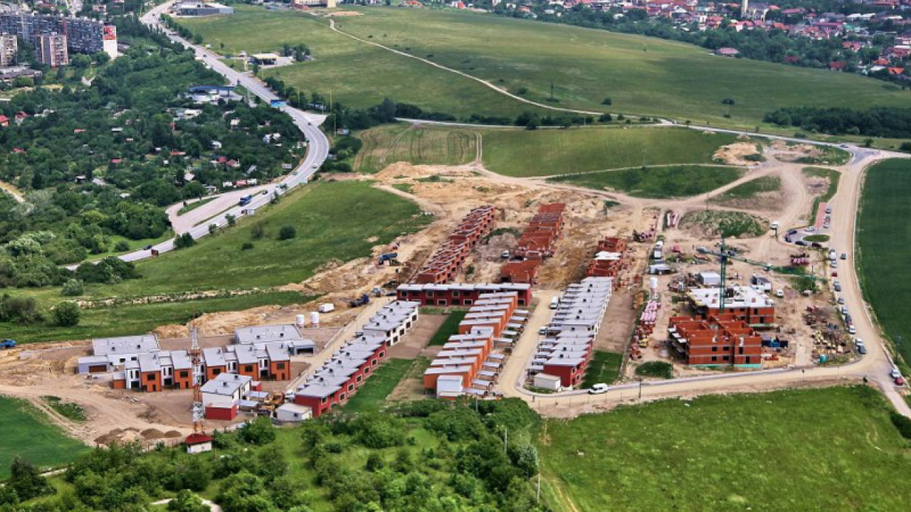 Fotografia fotogalérie Letecké snímky mestskej časti