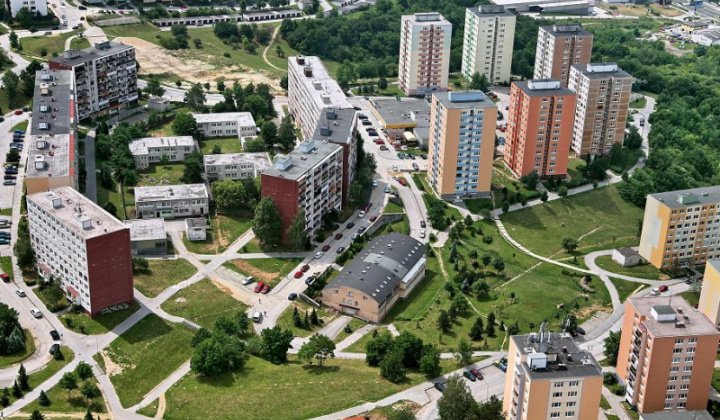 9. fotografia fotogalérie Letecké snímky mestskej časti