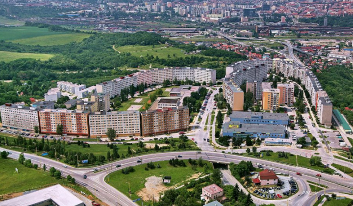 13. fotografia fotogalérie Letecké snímky mestskej časti