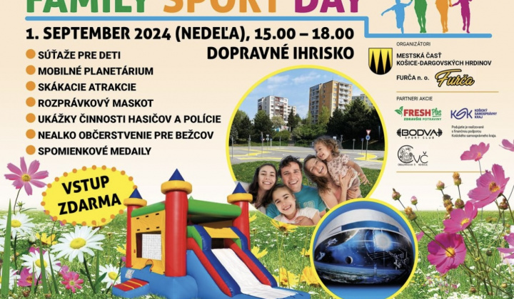 1. fotografia fotogalérie Projekty NO z externých zdrojov / Športovo-spoločenské podujatie Family Sport Day. Výzva: ID/2024 – Šport (ID/238/2024) - foto