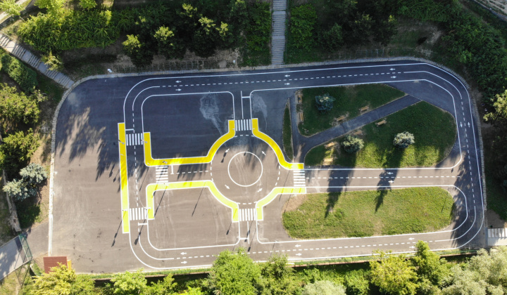 10. fotografia fotogalérie Aktuality /  Detské dopravné ihrisko je otvorené - foto