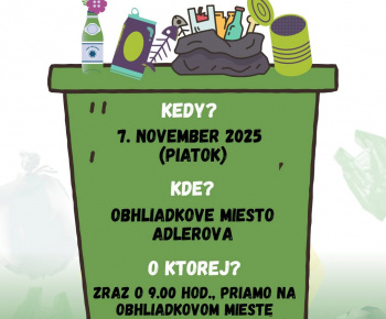 Aktuality /  Poďte s nami vypratať obhliadkové miesto ADLEROVA  - foto