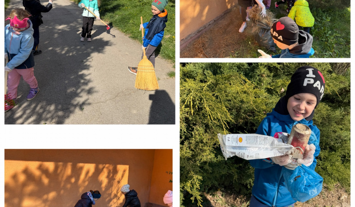 9. fotografia fotogalérie Aktuality / Do jarného upratovania sa zapojili furčianske škôlky, školy aj stredné školy - foto