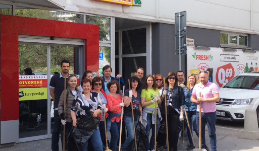 24.-25.4.2019 - Zamestnanci MÚ a firmy Labaš upratovali na Furči 