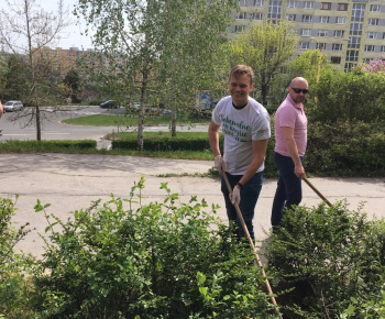 24.-25.4.2019 - Zamestnanci MÚ a firmy Labaš upratovali na Furči