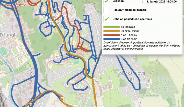 Fotka - Sledujte zimnú údržbu a vývoz odpadu na interaktívnej mape