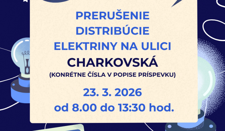 Fotka - Odstávka elektriny: 23. marec 2026 