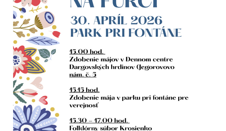 Fotka - Stavanie mája na Furči už 30. apríla