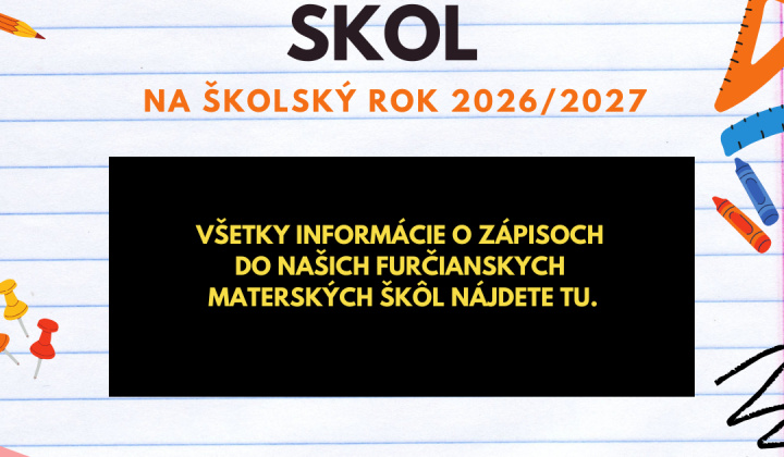 Fotka - Zápis do materských škôl sa blíži