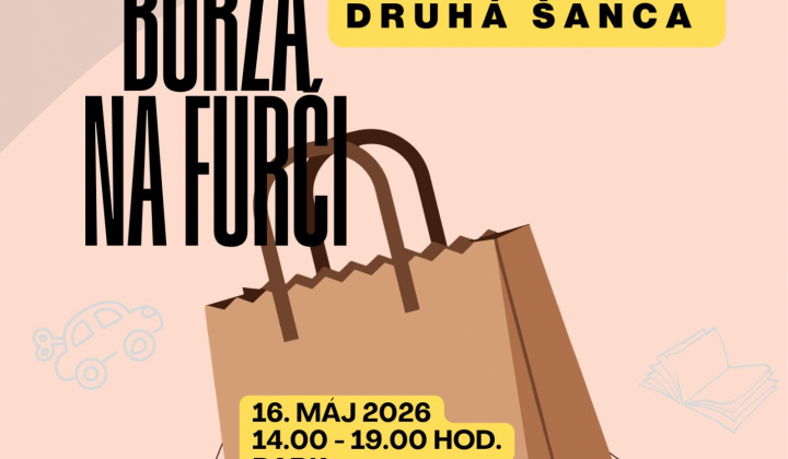 Fotka - Chystáme pre vás komunitnú burzu na Furči. Prihláste sa a dajte veciam druhú šancu.