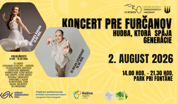 Fotka - Koncert pre Furčanov: hudba, ktorá spája generácie (už 2. augusta)