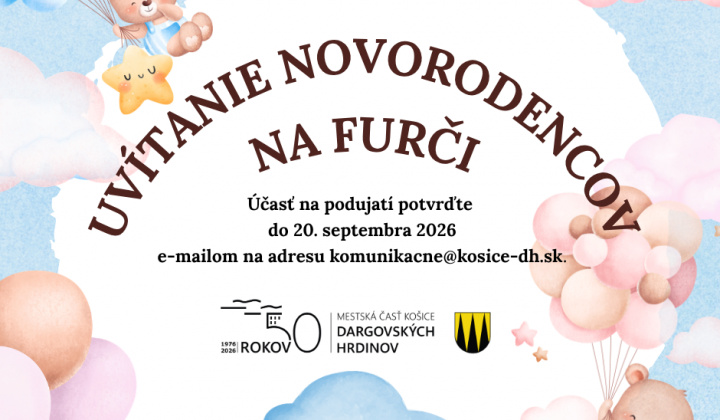 Fotka - Uvítanie novorodencov na Furči 2026