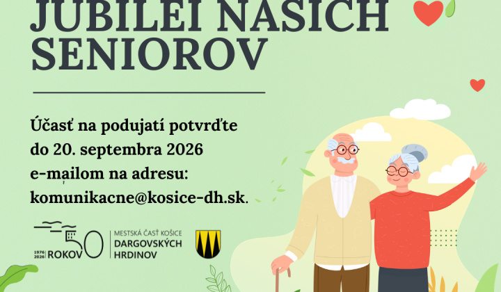 Fotka - Oslava životných jubileí na Furči - prihláste sa