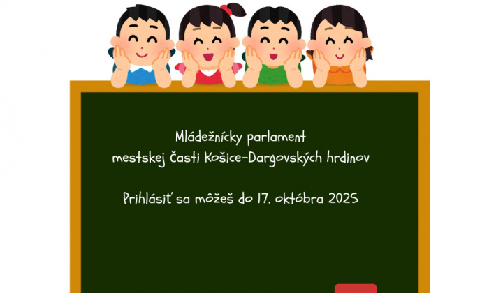 Fotka -  Spustili sme prihlasovanie do mládežníckeho parlamentu 